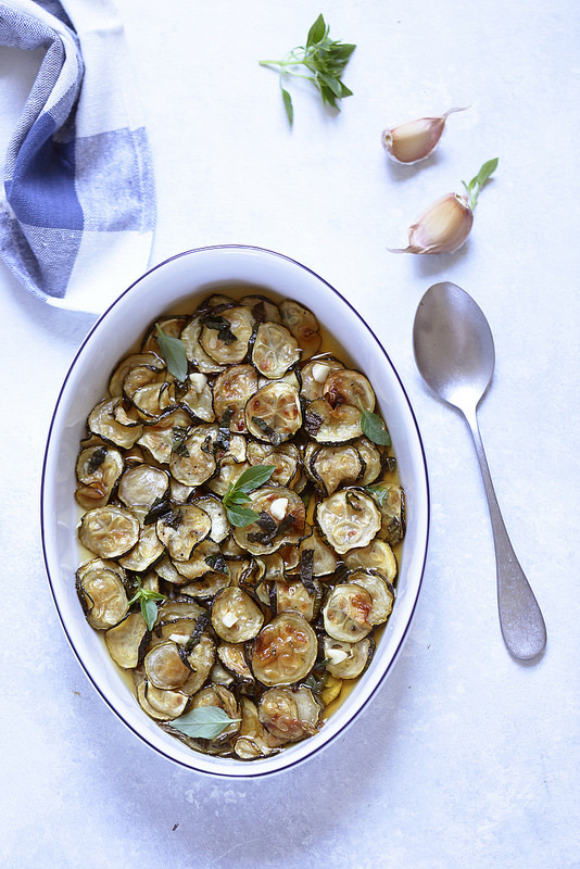 Courgettes à scapece